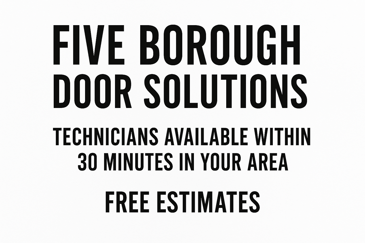 Customized door installation solutions for Bushwick