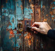 Repairing a jammed lock